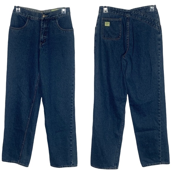 Lawman Denim - Vintage Lawman 100% Cotton Mid-Rise Straight Leg Jeans